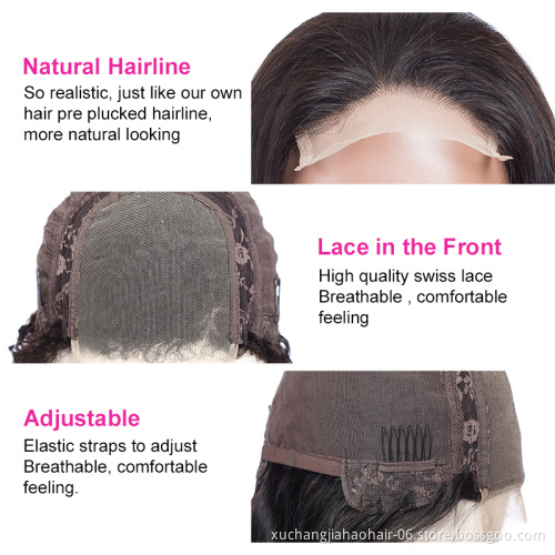 factory wholesale 150+ density brazilian human hair lace front wig, grade 10a hd laces wigs,cheap lace front wigs with baby hair